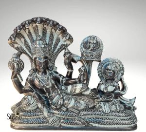 Lord Vishnu Sleeping on Sheshnag Statue 20&AMP;Prime;