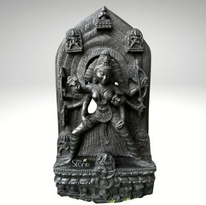 Marici Black Granite Stone Buddha Statue