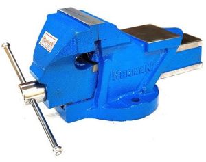 He 100 – Bench Vice Fixed Base Double Ribbed