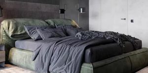 Fold Upholstered Bed