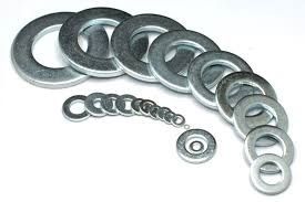 Zinc Cr3 Washers DIN125, Color : Yellow, Black