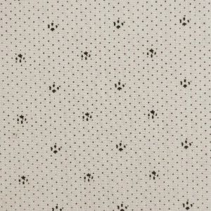 Beige Base Dot Print Fabric
