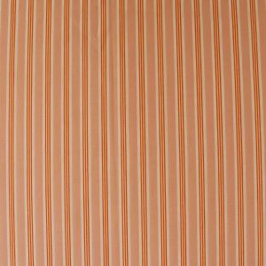 Cotton Apricot Orange Stripe Woven Fabric