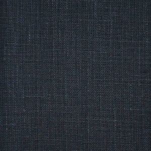 Navy Blue Dyed Linen Fabric