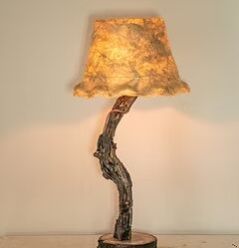 Teak Wood Lamp