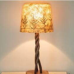 Twisted Table Lamp