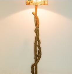 Wooden Floor Lamp