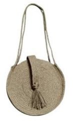 Boho Jute Sling Bag