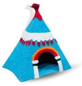 Felt Fabric Tabby Hersheys PET Cat Cave