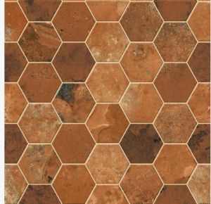 Glazed Vitrified Hexa Cotto Designer Tiles