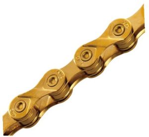 Kmc X8 TI N Gold  Bicycle Chain 8 Speed