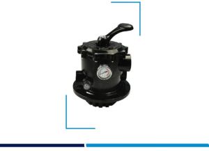 Kpt Top Mount Multiport Valve: 2.0”, Color : Black