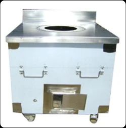 Stainless Steel Square Tandoor with Backflash