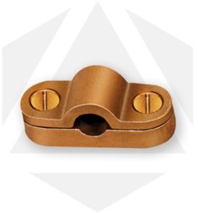 Gun Metal Brass Heavy Duty Conductor Saddle