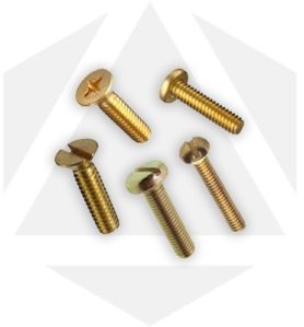 Mild Steel Brass Screws, Packaging Type : Box