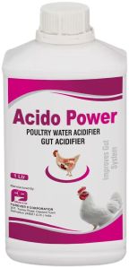 Acido Power Powder Acidifier, Form : Liquid