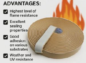 Fire Retardant Butyl Tape