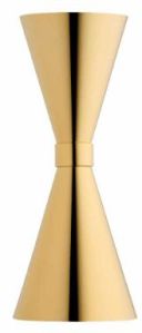 Gold Pvd Slim Jigger 30/60 Ml