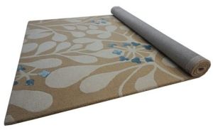 Smooth Woolen Floral Print Hand Tufted Carpet, Speciality : Anti Slip