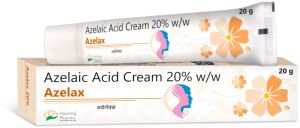 Azelax Azelaic Acid Gel, Packaging Type : Box, Packaging Size : 20Gm