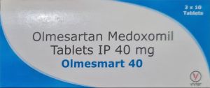Olmesmart 40 Olmesartan Medoxomil Tablets