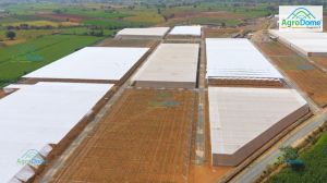 Flat Roof Net House Double Layer