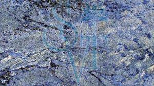 Polished Indian AZUL Bahia Granite Slab Standard for Construction