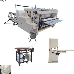 Fully Automating Toilet Paper Roll Making Machine