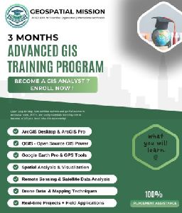 Advanced Gis Training Program (3Months)