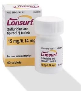 Lonsurf Trifluridine And Tipiracil 15mg Tablets