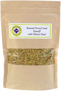 Namkeen Roasted Saunf with Dhaniya Daal, Packaging Size : 250g