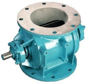 Stainless Steel Rotary Valve, Color : Blue for Industrial