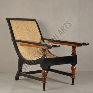Polished Mango Wood Vintage Chair, Color : Brown, Black Standard