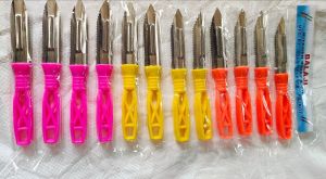 6 Inches Multi-Color Potato Peeler Set