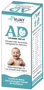 100 Ml AD Vitamin Baby Oil