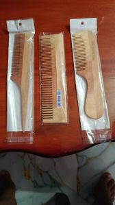Neem Wood Comb, Color : Brown for Home