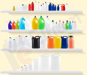 Polished HDPE Liquid Detergent Bottles, Brand Name : Elham