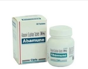 Abamune Abacavir 300mg Tablet Abamune Abacavir 300mg Tablet