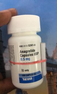 Anagrelide 0.5mg Capsule Anagrelide 0.5mg Capsule