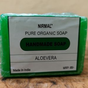 pure organic handmade aloe vera soap