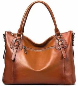 Leather Shoulder Bags Medium To Large Casual, Formal