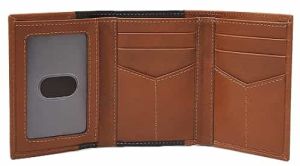 Trifold Leather Wallet