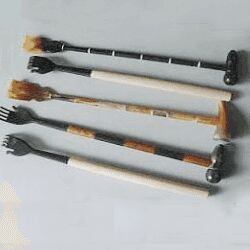 Buffalo Horn Back Scratcher, Color : Natural