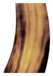 Light Brown Middle Tip Plates OF Buffalo Horn