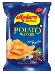 Potato Wafers Rippled Magic Masala