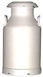 Aluminium Milk Can, Color : Silver