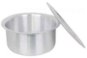 Aluminium Tope With Lid, Types OF Utensils: Bhagona