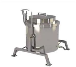 Stainless Steel Bulk Cooker, Color : Silver for Commercial Kitchen
