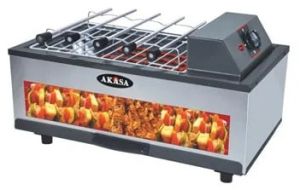 Stainless Steel Black Electric Bar Be Que, For Commercial