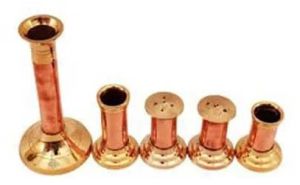 Tera Copper Brass Salt Pepper